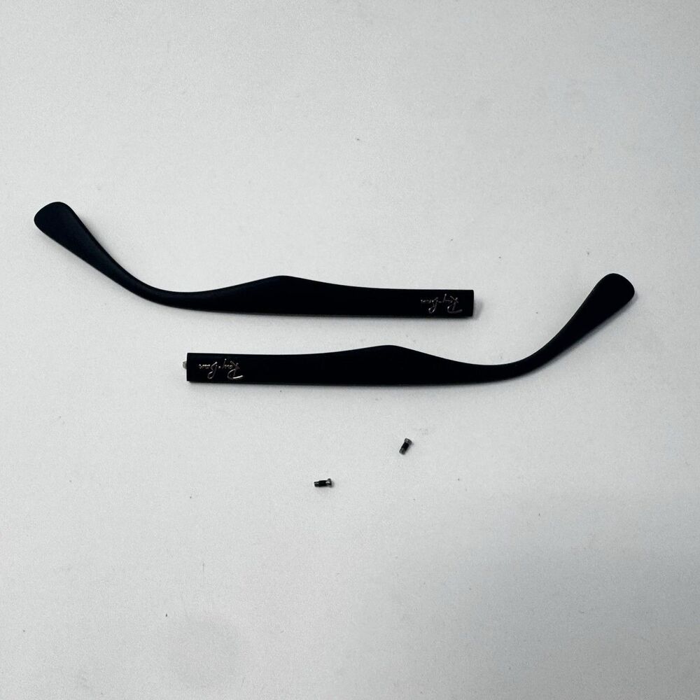Ray-Ban RB3445 004 Authentic Replacement Temple Arms 130mm Left Right Pair